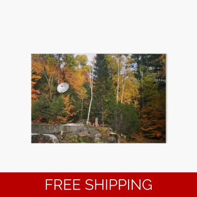 Le Studio Art Board Print Satellite Dish Fall 2019